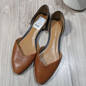 Cole Haan Crissy Skimmer Leather Flats